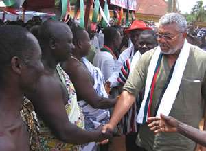Rawlings - I Will Never Take Power From Atta Mills